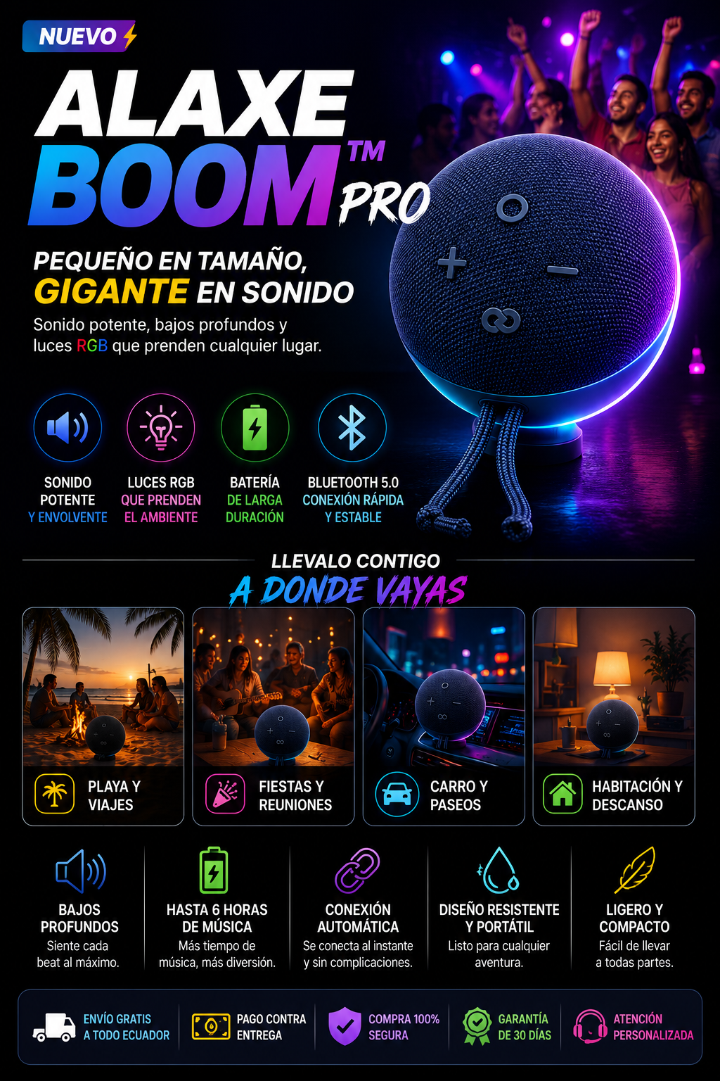 Alaxe Boom™ Pro