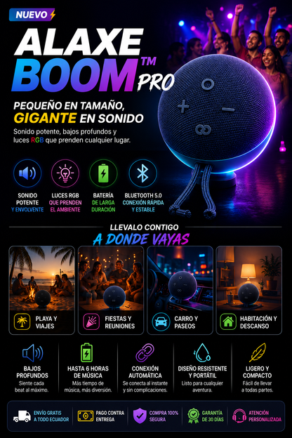 Alaxe Boom™ Pro